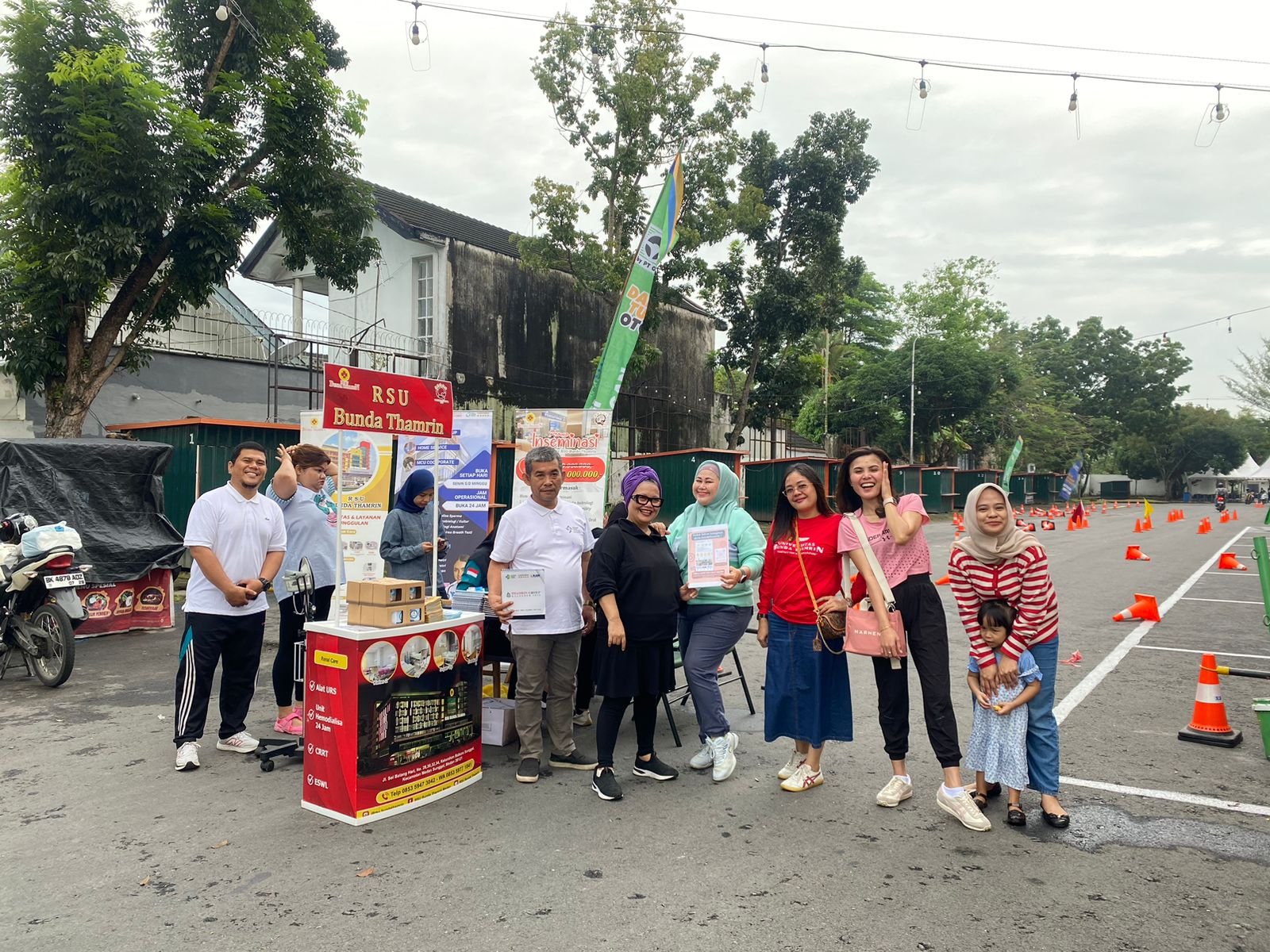 Kolaborasi Universitas Bunda Thamrin Hadirkan Layanan Kesehatan Gratis dan Promosi PMB di PRSU